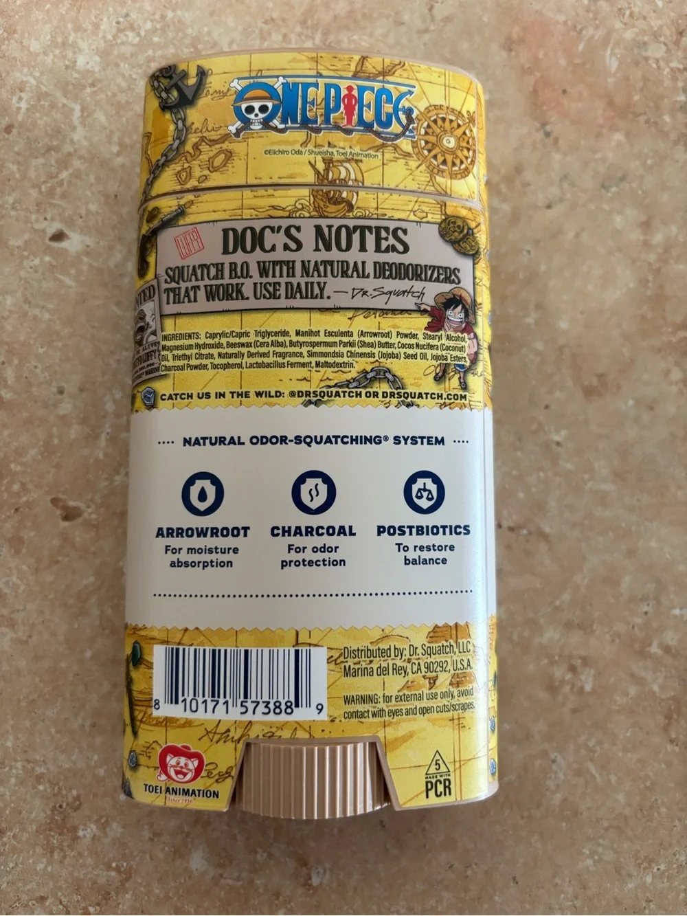 Dr. Squach Deodorant - Monkey D. Luffy